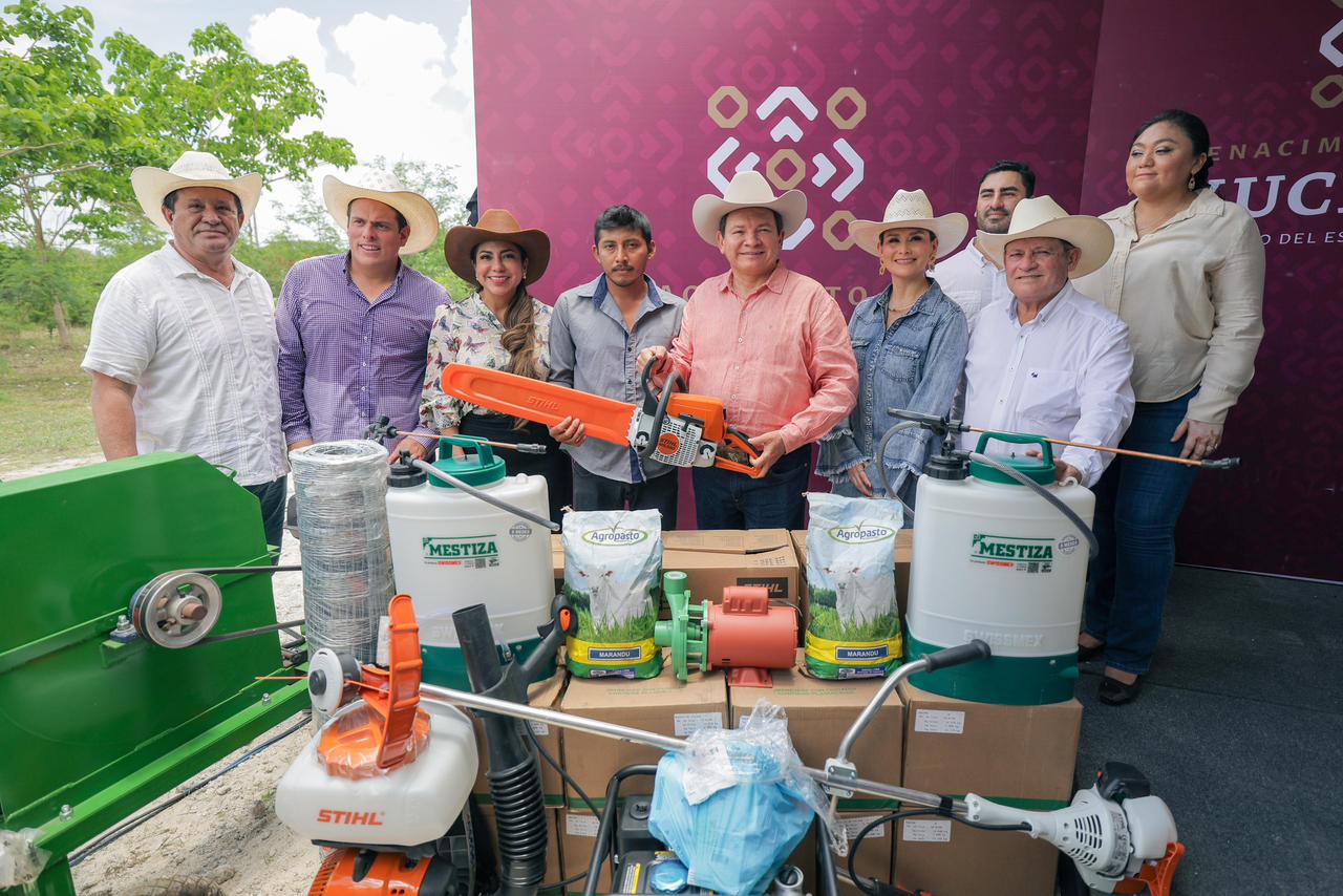 Renace el campo yucateco con inversión, infraestructura y respaldo a productores del oriente