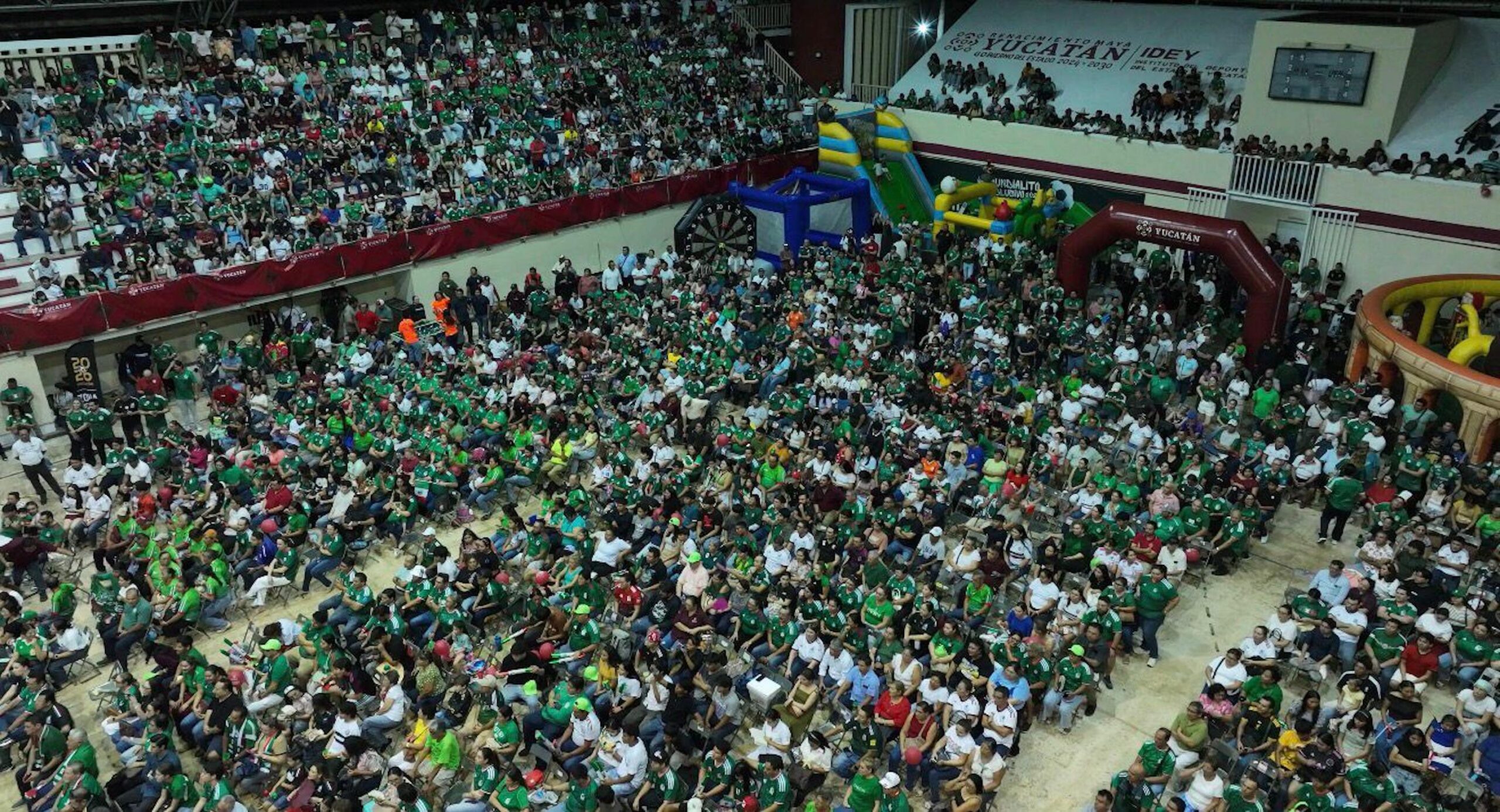 Más de 12 mil personas vibran con triunfo de México en Zonas Fan Yucatán