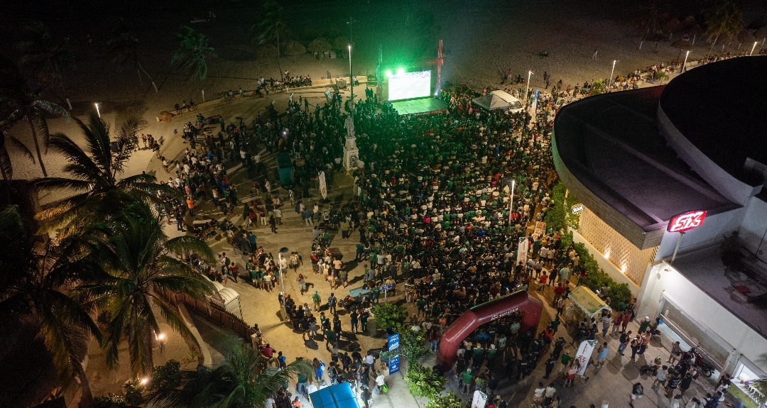 Zonas Fan reúnen a más de 11 mil personas en Yucatán
