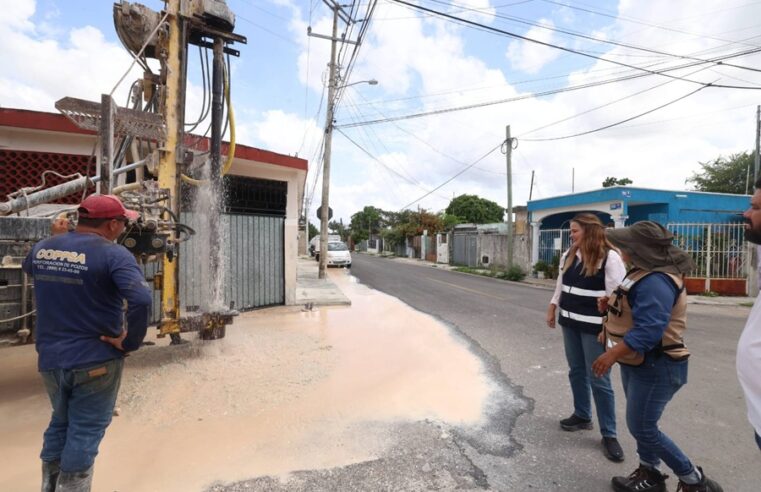 Cecilia Patrón da respuesta con la construccipn de 120 pozos