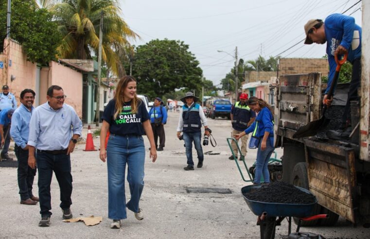 Ayuntamiento de Mérida construye nuevos pozos para facilitar la absorción del agua