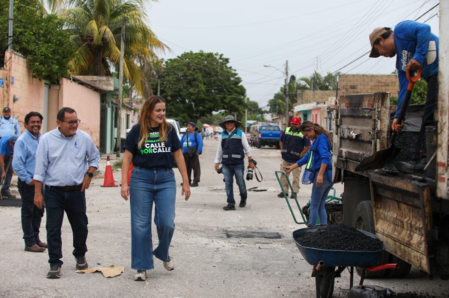 Ayuntamiento de Mérida construye nuevos pozos para facilitar la absorción del agua