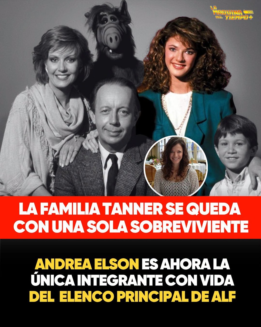 Andrea Elson, la única integrante con vida del elenco principal de Alf