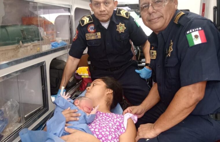 Nace bebé en ambulancia de la SSP