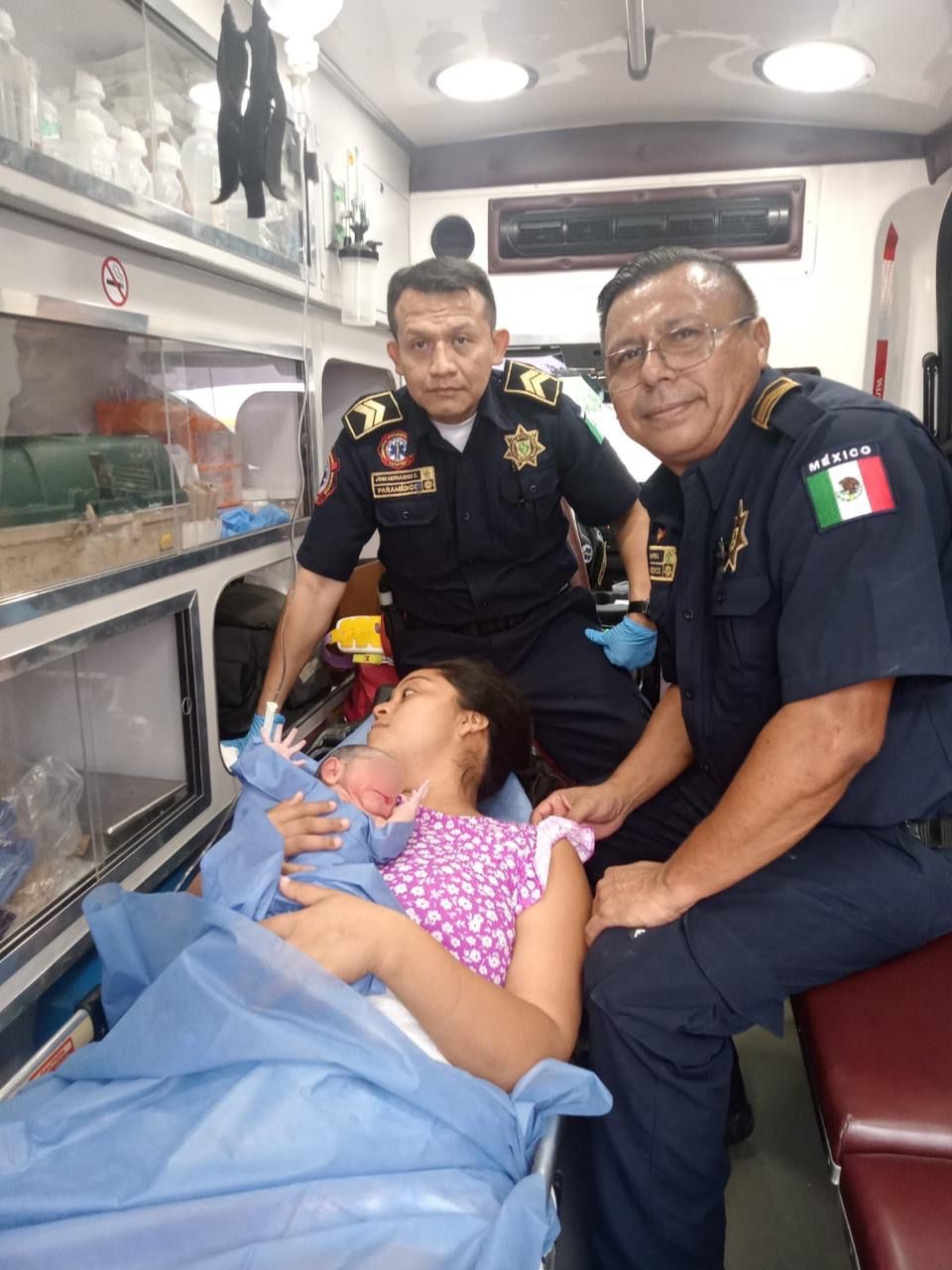 Nace bebé en ambulancia de la SSP