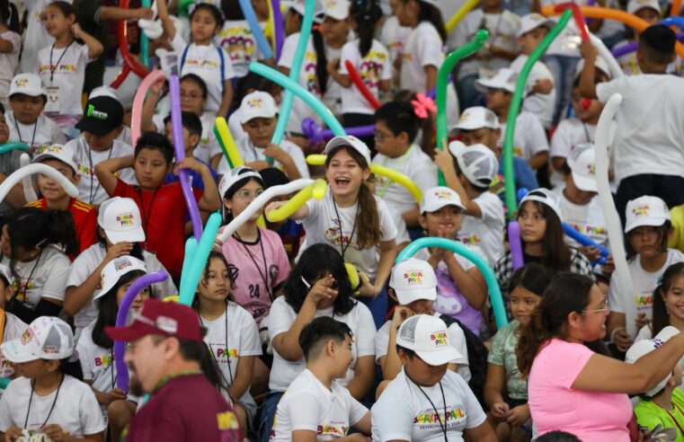 Arranca Báaxal Paal del Renacimiento Maya con 5,450 niñas y niños