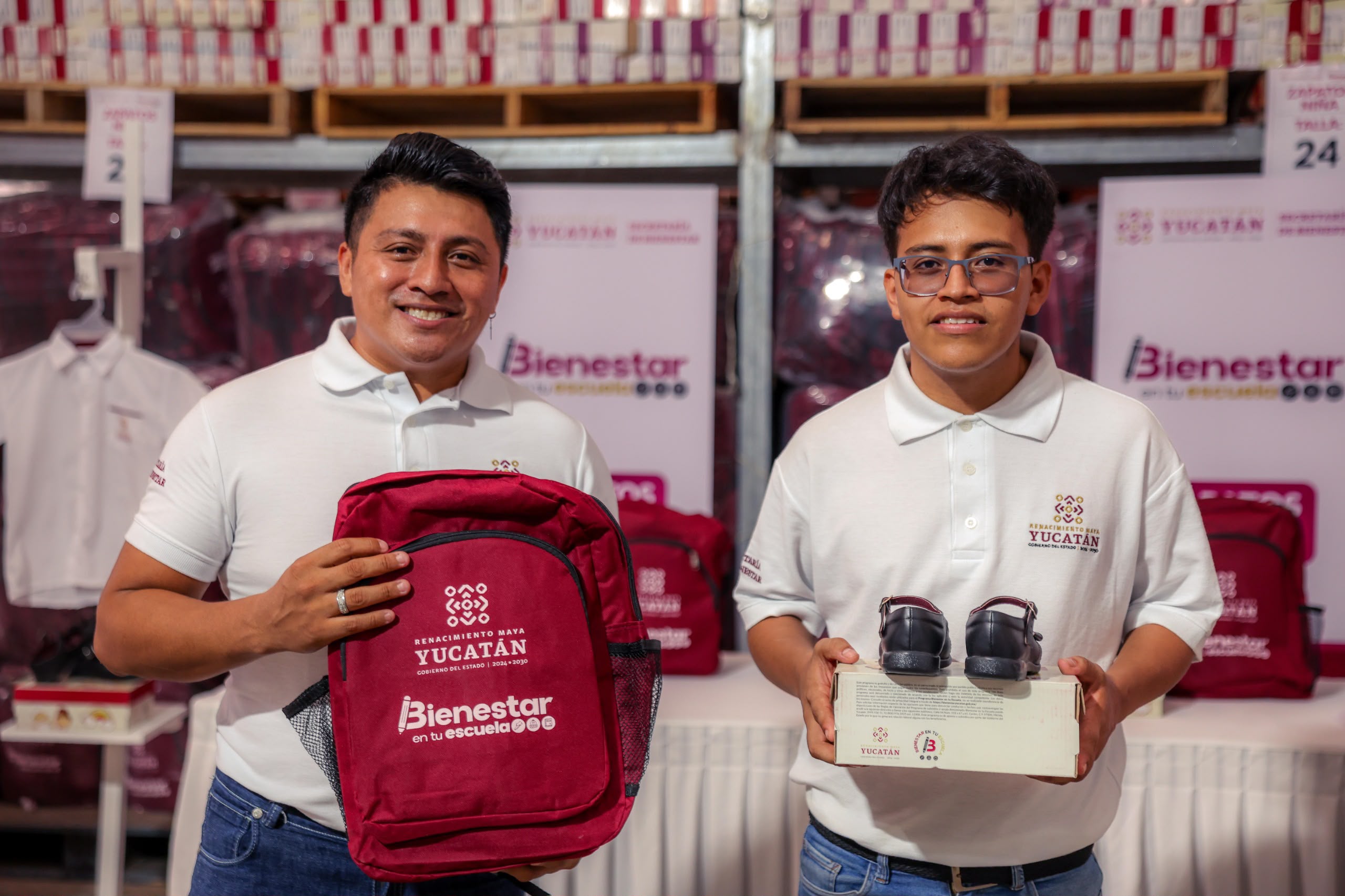 Con inversión de casi 184 mdp, Renacimiento Maya respalda a familias yucatecas en el regreso a clases