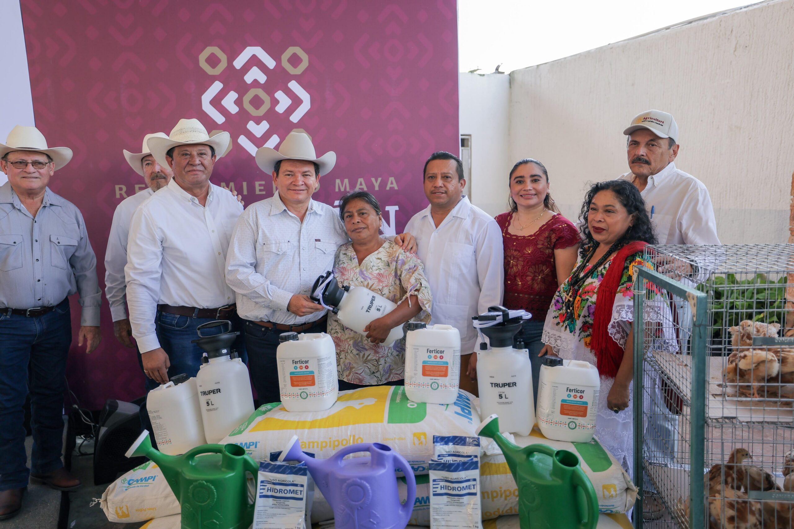 Invierte Renacimiento Maya casi 12 millones en beneficio de familias productoras del sur de Yucatán