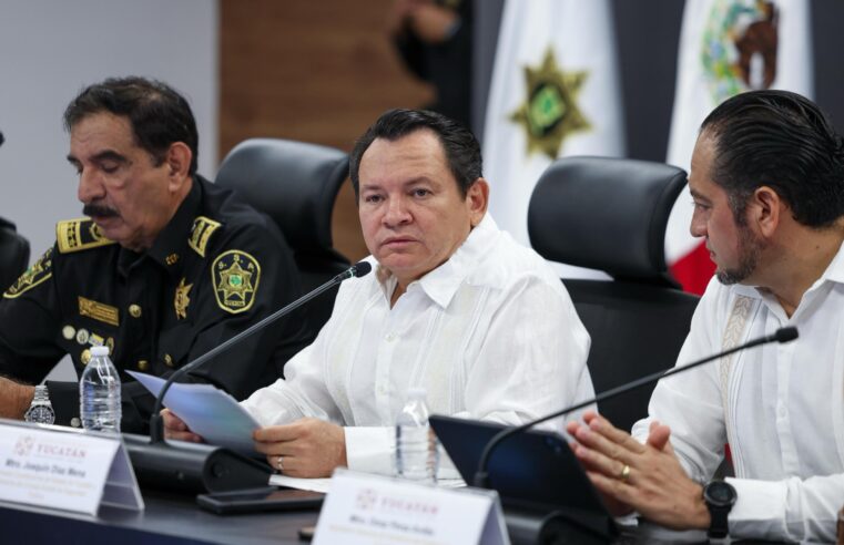 Renacimiento Maya fortalece coordinación prevención y presencia en territorio para proteger la tranquilidad de Yucatán