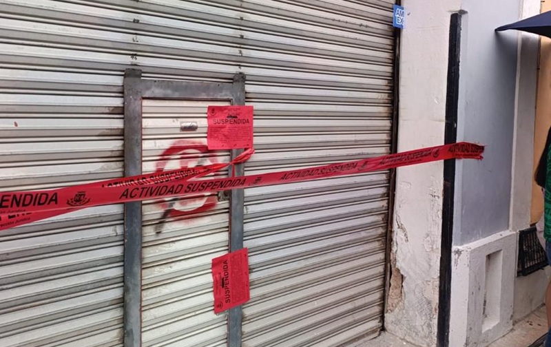 El Ayuntamiento de Mérida clausura establecimiento ‘usurpador’ en la calle 47