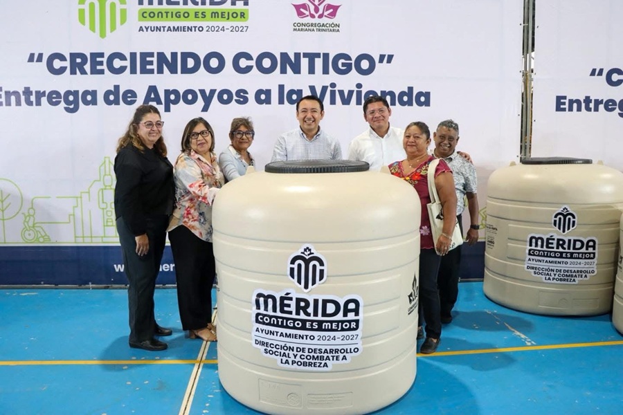 El Ayuntamiento de Mérida abre nueva convocatoria de subsidios en tinacos