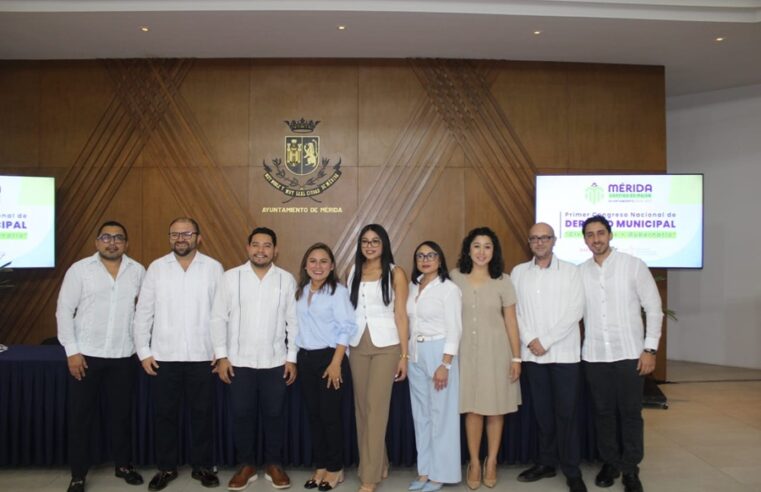 Mérida será sede del Primer Congreso Nacional de Derecho Municipal 2026
