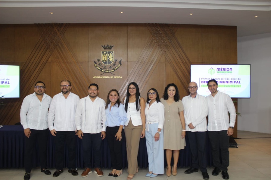 Mérida será sede del Primer Congreso Nacional de Derecho Municipal 2026