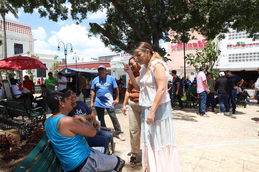 Más vigilancia en parques, mercados y terminales para un verano seguro en Mérida: Cecilia Patrón