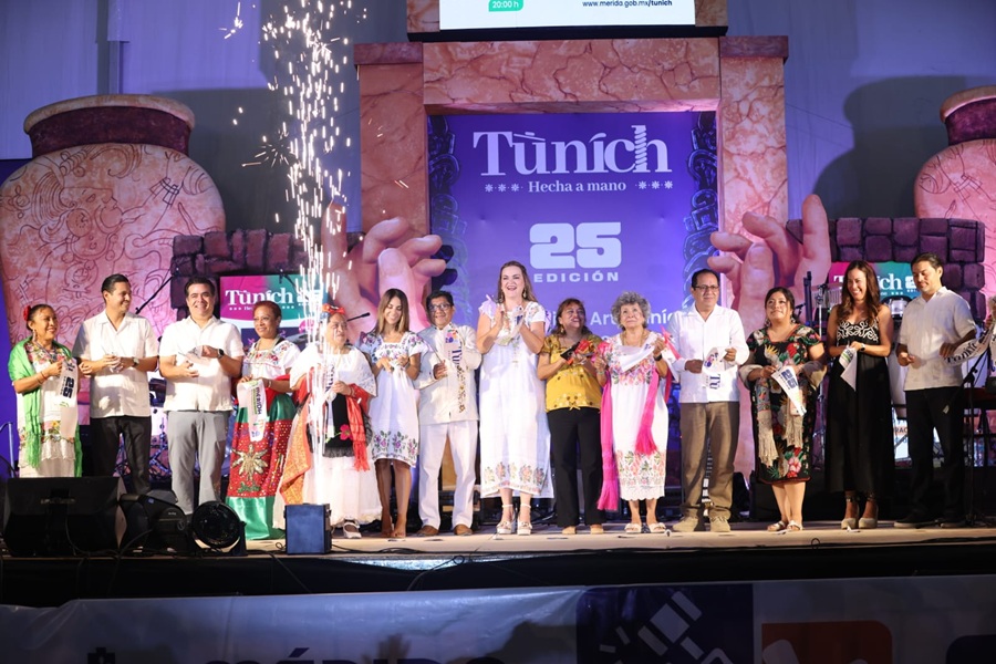 La Feria Artesanal Tunich celebra 25 años: Cecilia Patrón inaugura la edición 2026