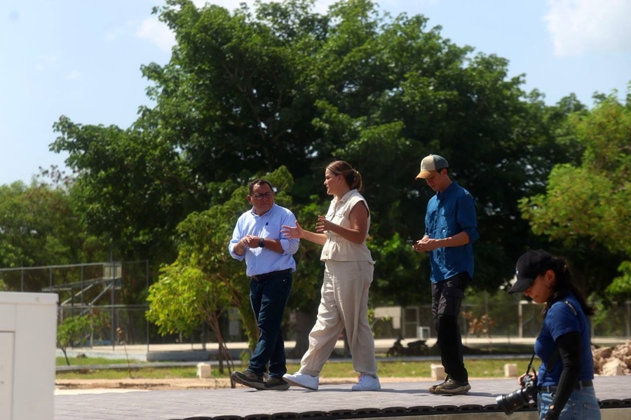 Avanza Cecilia Patrón en la construcción del primer corredor verde en Mérida
