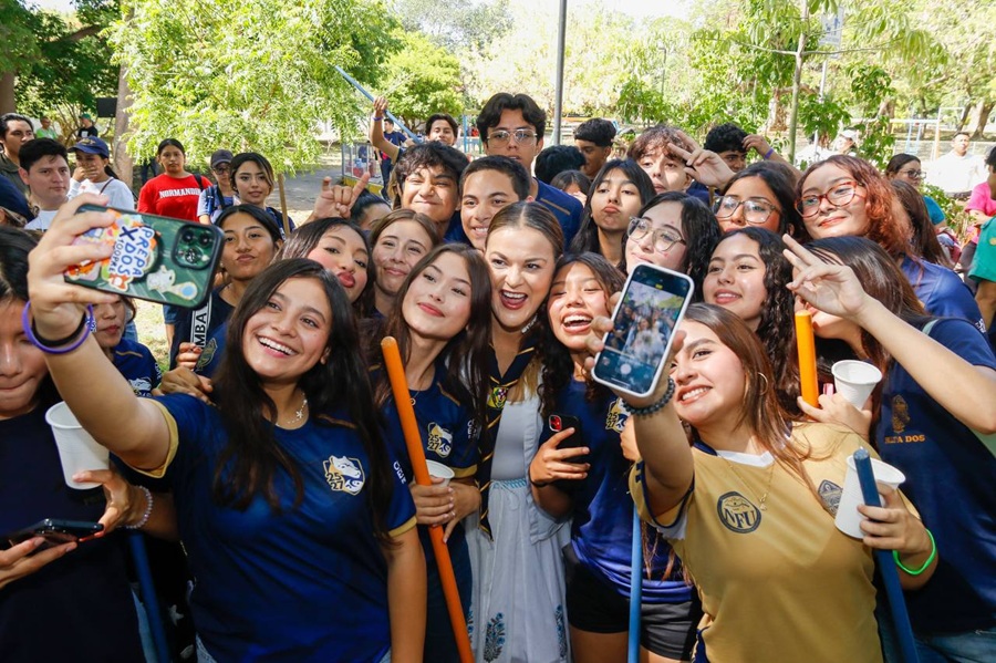 Cecilia Patrón presenta la agenda del Mes de la Juventud