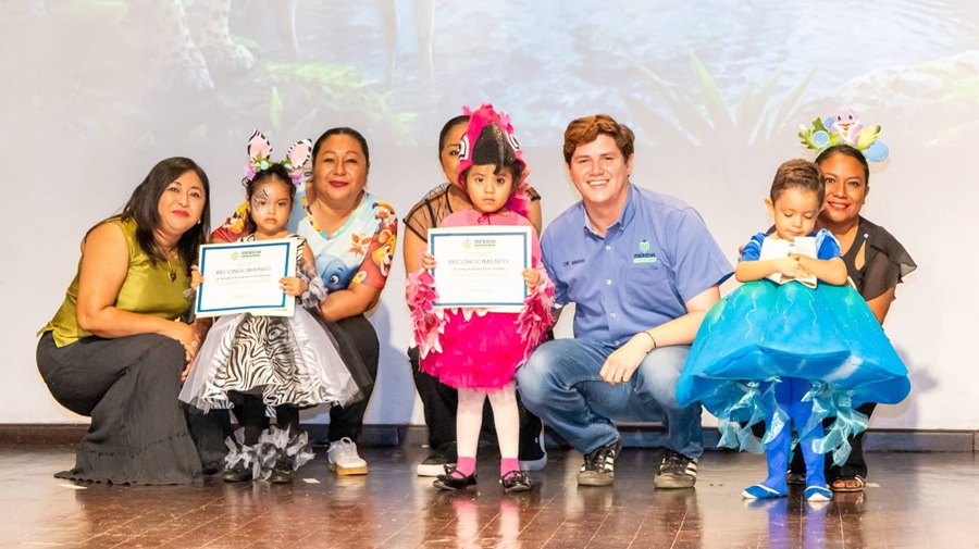 Con emotivo festival Niñas y niños de los CENDIS del DIF Mérida celebran cierre del ciclo escolar