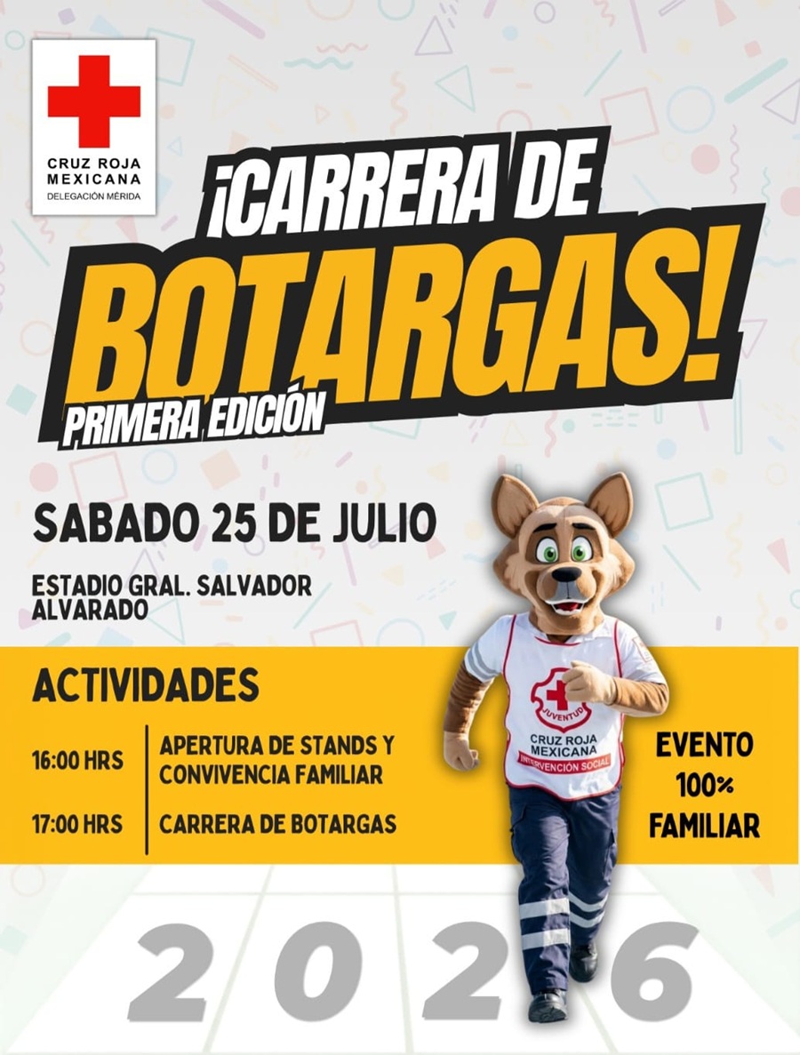 Realizarán la primera Carrera de Botargas de la Cruz Roja