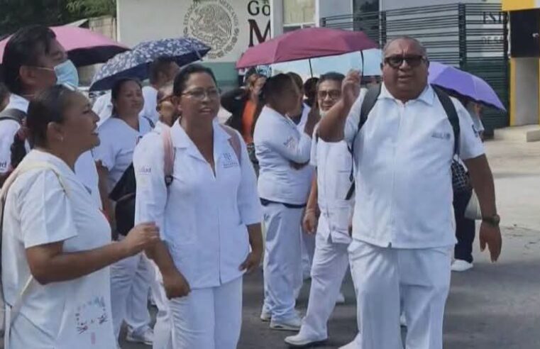 Enfermeros del nuevo O’Horán se manifiesta por la excesiva carga de trabajo