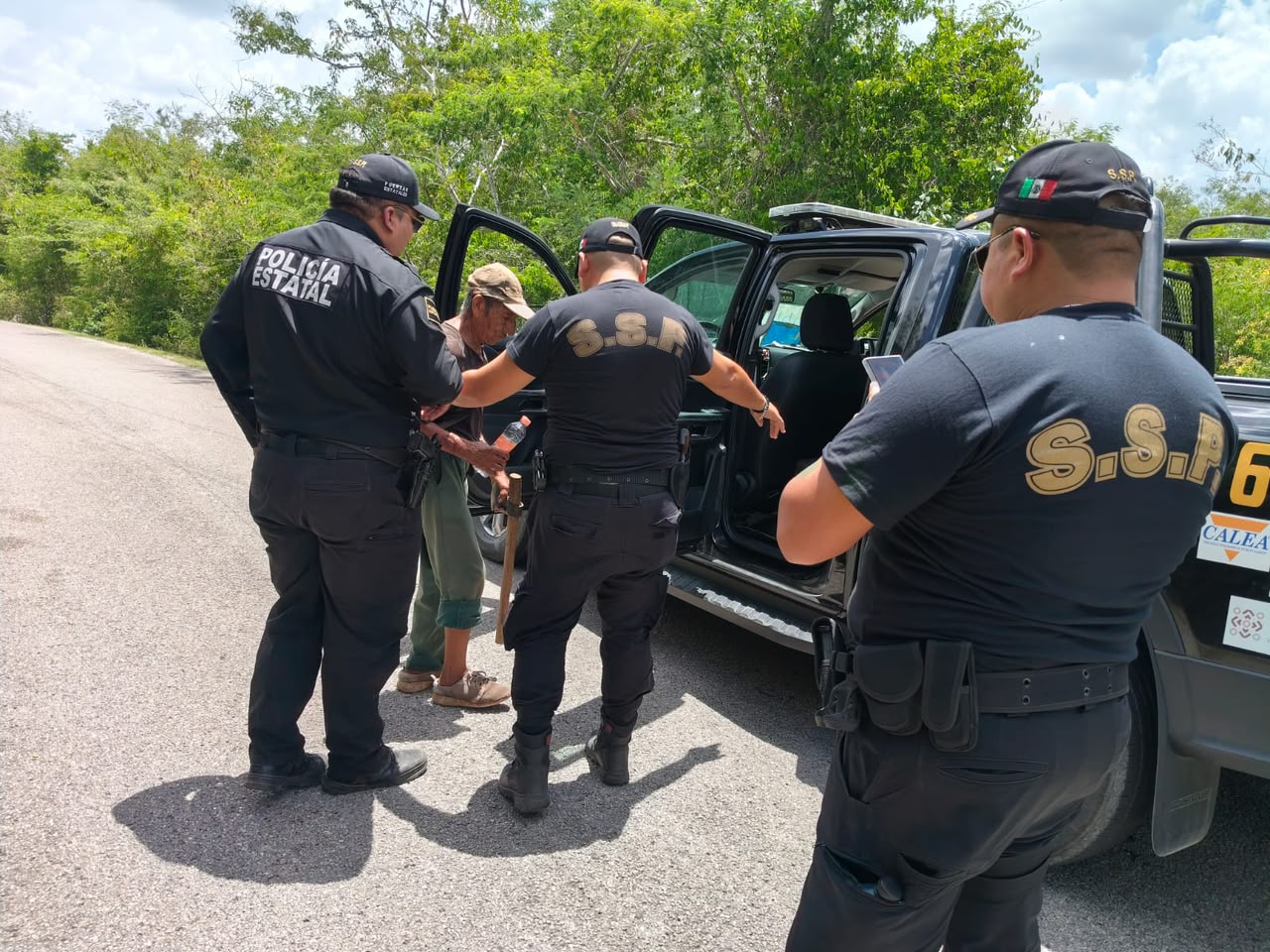 Localizan en el monte a hombre de 88 años que se desorientó camino a su parcela