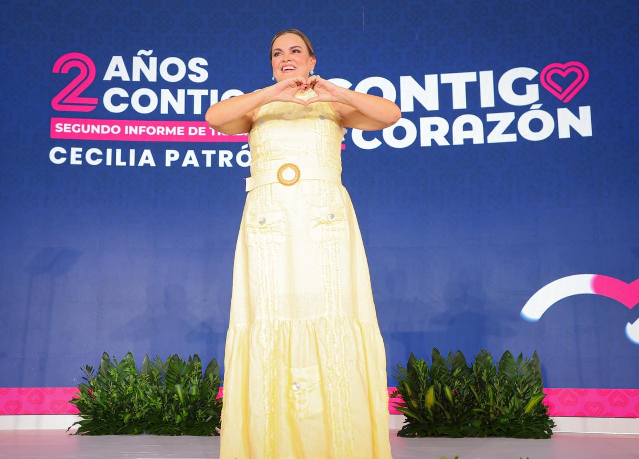 Dos años contigo de corazón, Mérida avanza con orden, resultados y justicia social: Cecilia Patrón