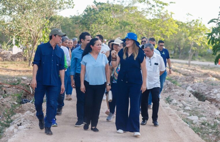 El corredor verde Ciudad Caucel-Gran Santa Fe llega a 90 por ciento de avance: Cecilia Patrón