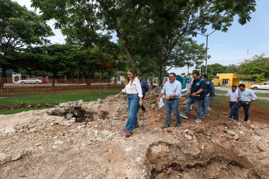 Avanza Mérida Enchula: Con internet y coworking, hacemos de los parques puntos de convivencia, afirma Cecilia Patrón