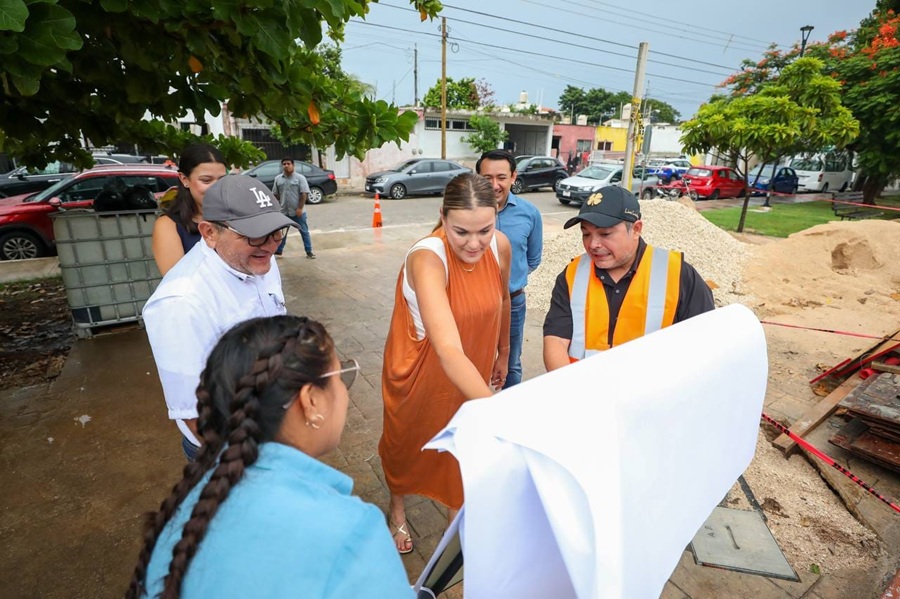 Aumentan los trabajos de Mérida Enchula para contar con parques y espacios públicos al 100: Cecilia Patrón