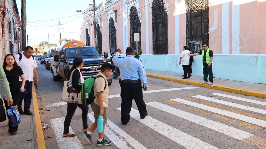 La Policía de Mérida implementa operativo vial especial por el regreso a clases