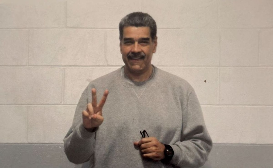 Nicolás Maduro publica fotografías desde la cárcel en Nueva York