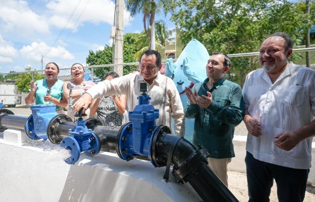 Renacimiento Maya lleva agua potable segura y constante a la Nora Quintana y zonas aledañas