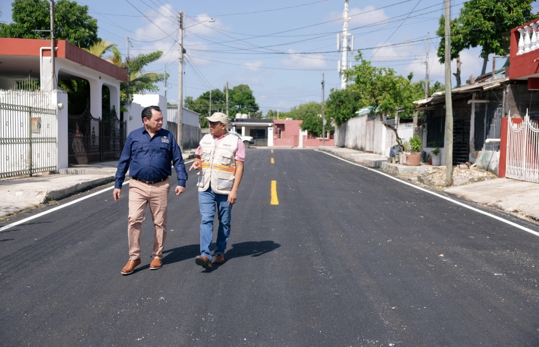 Con 143 calles intervenidas, Renacimiento Maya lleva vialidades más seguras a Yucalpetén