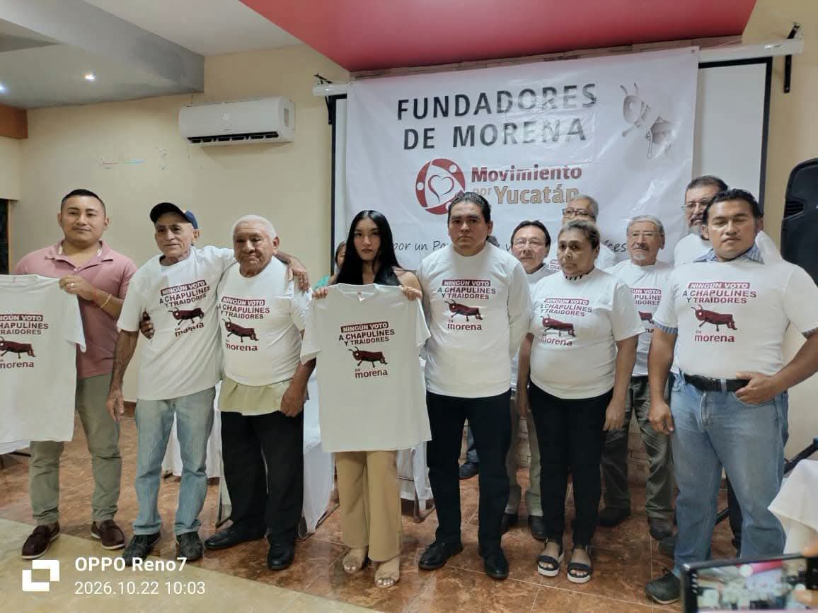Fundadores de Morena estallan por llegada de Liborio Vidal y su inminente imposición como candidato