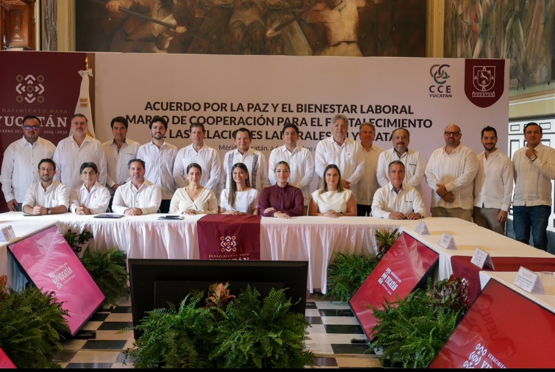 Renacimiento Maya une a trabajadores y empresas para fortalecer la paz laboral en Yucatán  