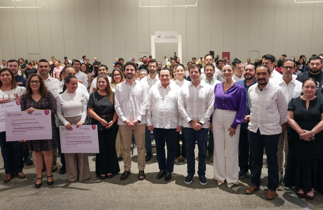 Gobierno de Yucatán ya entregó 400 kit tecnológicos a negocios y capacitó a otros 1,000