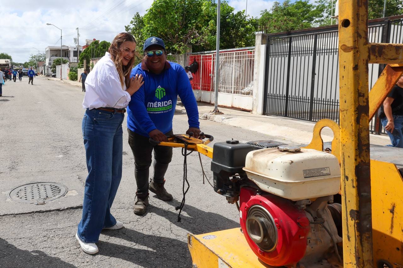 El Ayuntamiento de Mérida ya atendió más de medio millón de baches: Cecilia Patrón