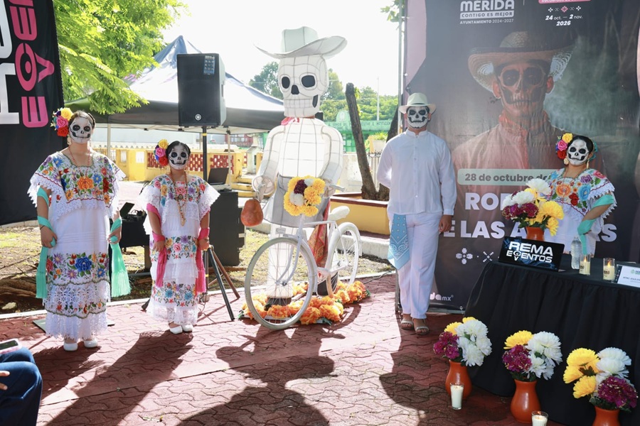Rodada de las Ánimas cumplirá 10 años de fortalecer las tradiciones, la convivencia y la movilidad sostenible en Mérida